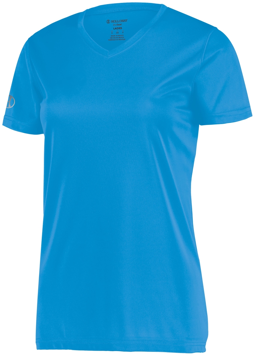 Ladies Momentum T-Shirt, Power Blue - 2XL