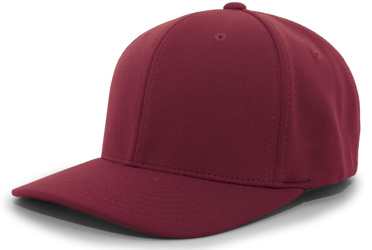 487F.080.S-M P-Tec Performance Flexfit Cap, Black - Small & Medium