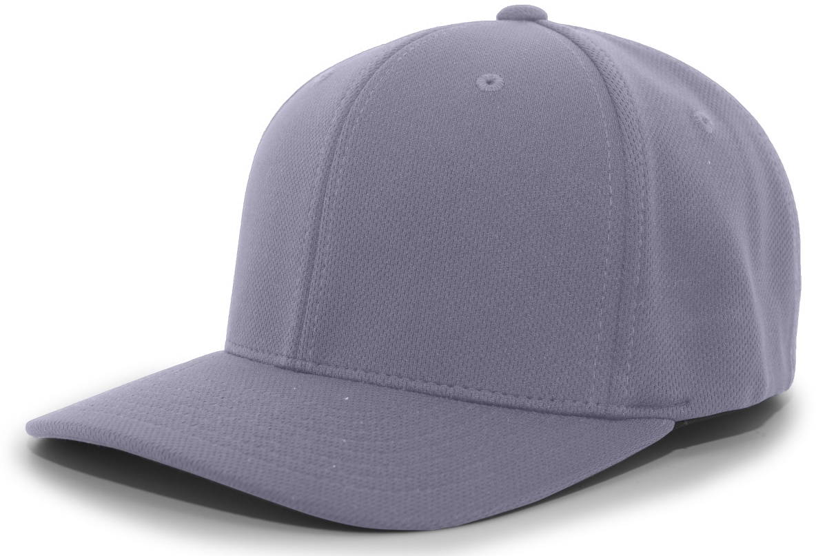 487F.059.S-M P-Tec Performance Flexfit Cap, Graphite - Small & Medium