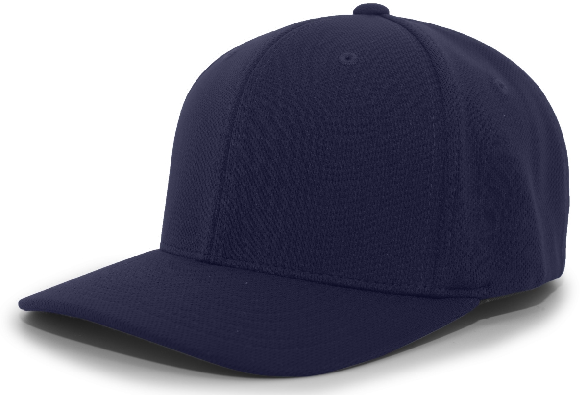 487F.065.S-M P-Tec Performance Flexfit Cap, Navy - Small & Medium