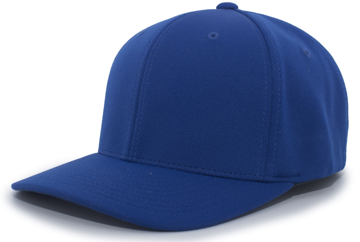 487F.060.S-M P-Tec Performance Flexfit Cap, Royal - Small & Medium