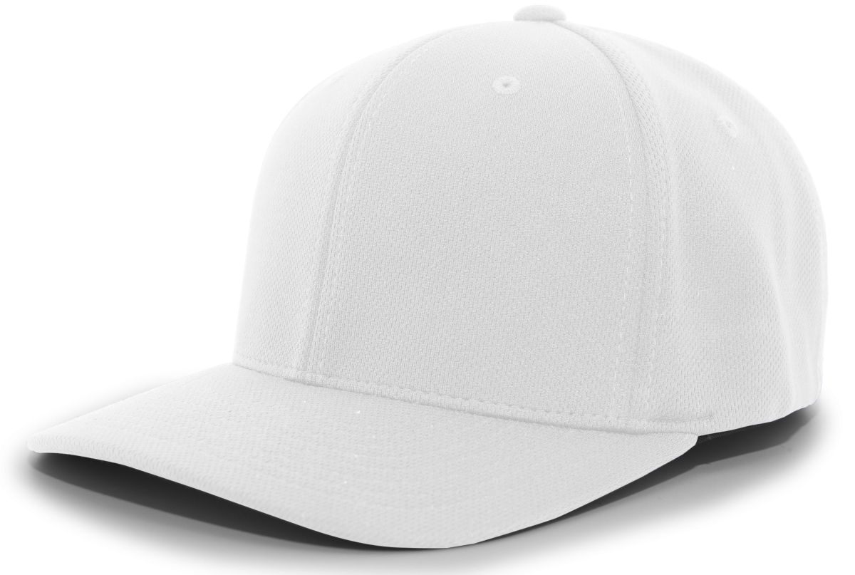 487F.005.L-XL P-Tec Performance Flexfit Cap, White - Large & Extra Large