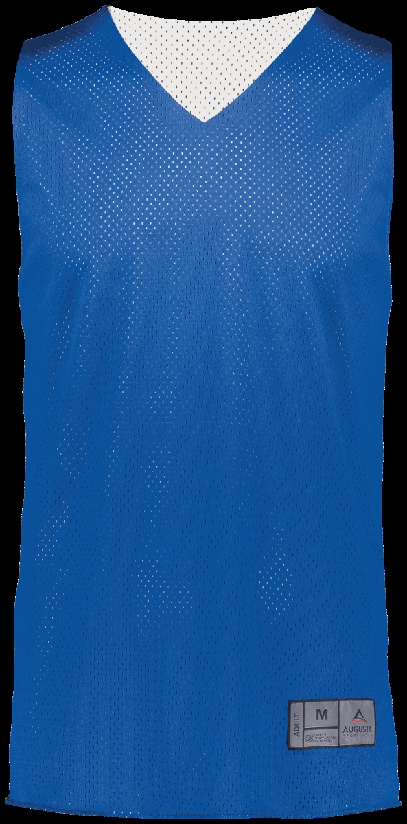 Picture of ASI 162.280.XXS Youth Tricot Mesh Reversible 2.0 Jersey&#44; Royal & White - 2XS