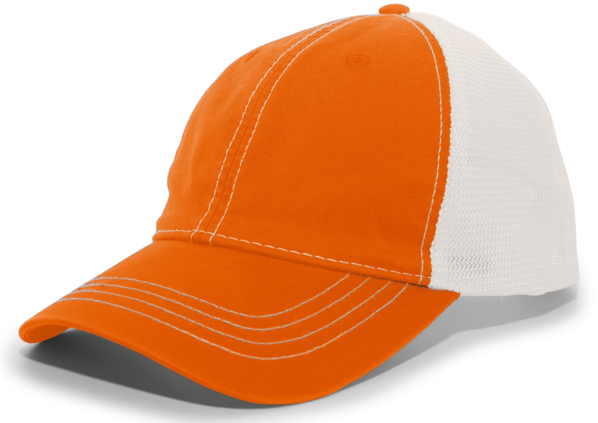 Vintage Trucker Snapback Cap, Black & White & Black - One Size