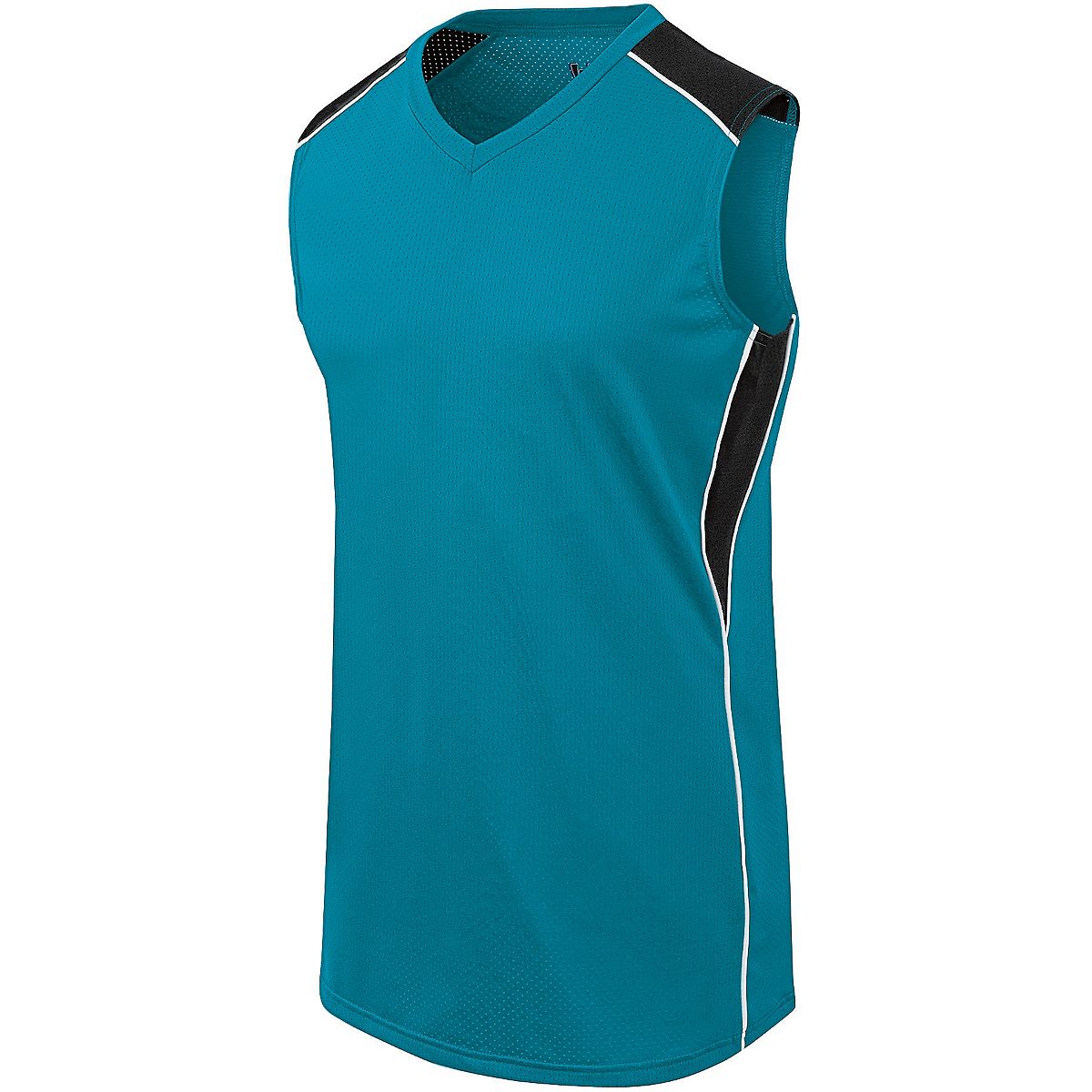 Ladies Dynamite Jersey - Teal, Black & White - Large