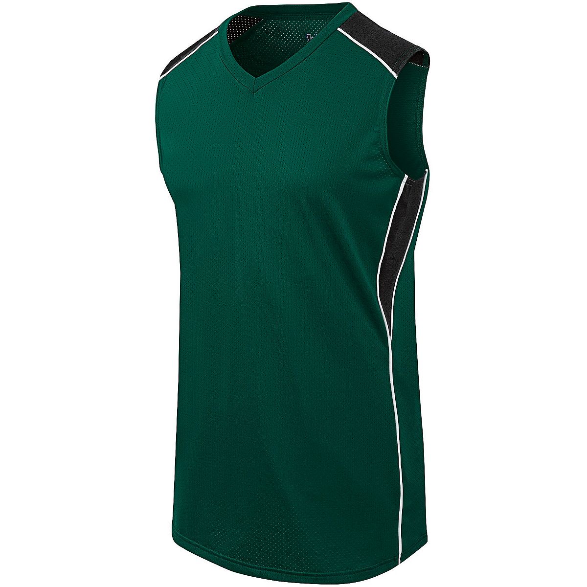 Ladies Dynamite Jersey - Forest, Black & White - Medium