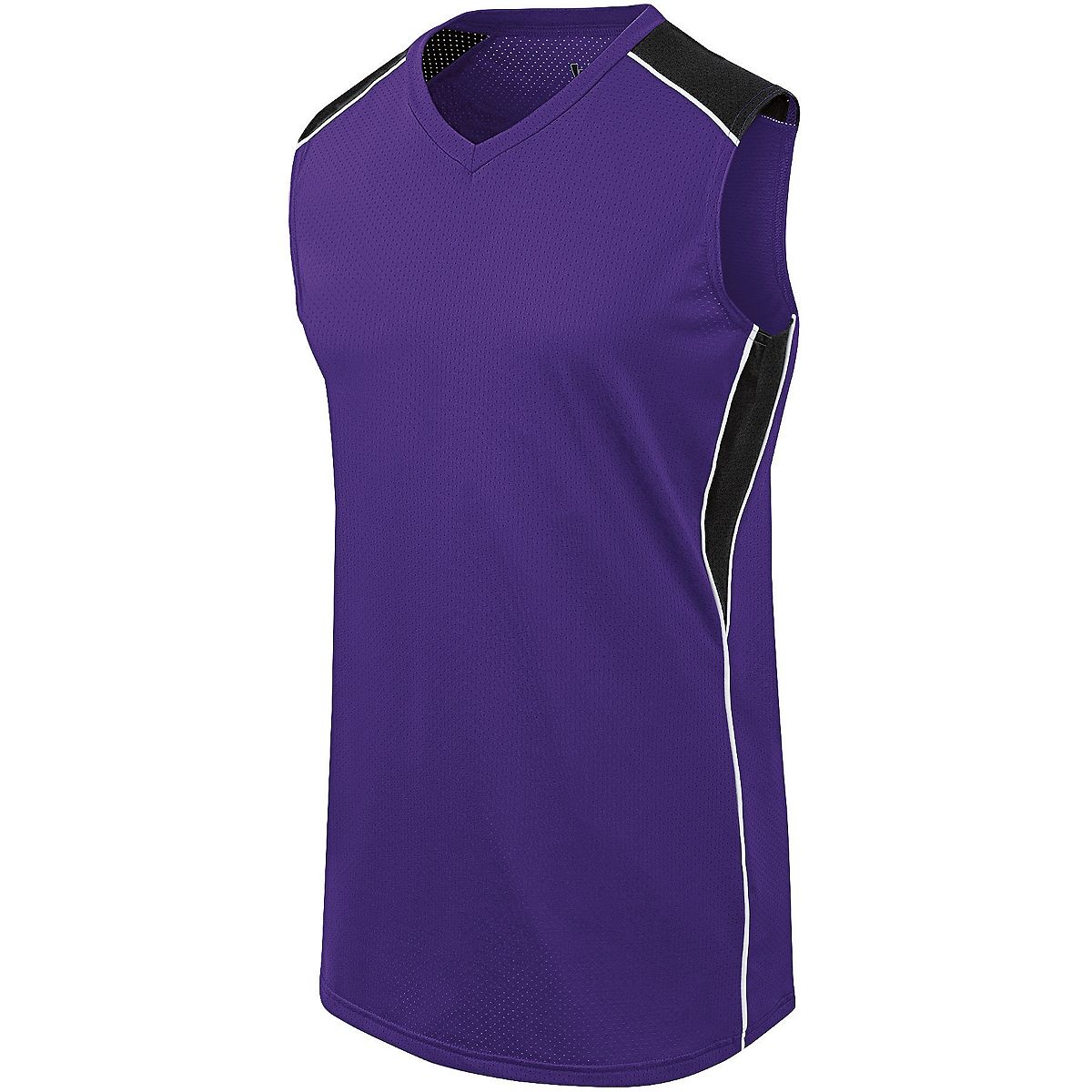 Ladies Dynamite Jersey - Purple, Black & White - Small