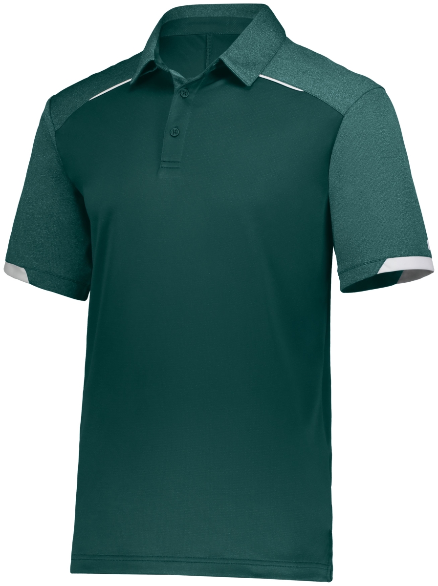 R20DKM.DGR.L Legend Polo T-Shirt, Dark Green - Large