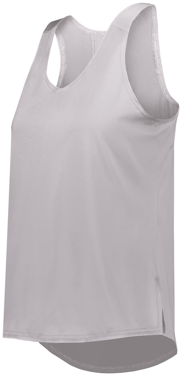 222877.009.L Girls Tank, Athletic Grey - Large