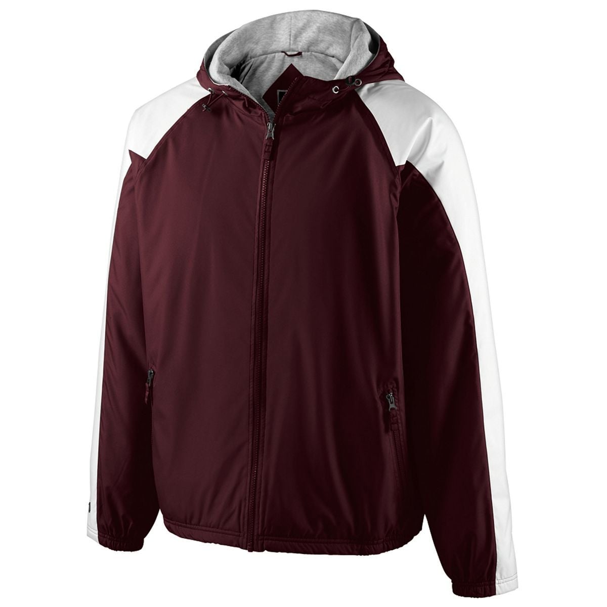 229111.380.XL Homefield Jacket, Maroon & White - Extra Large
