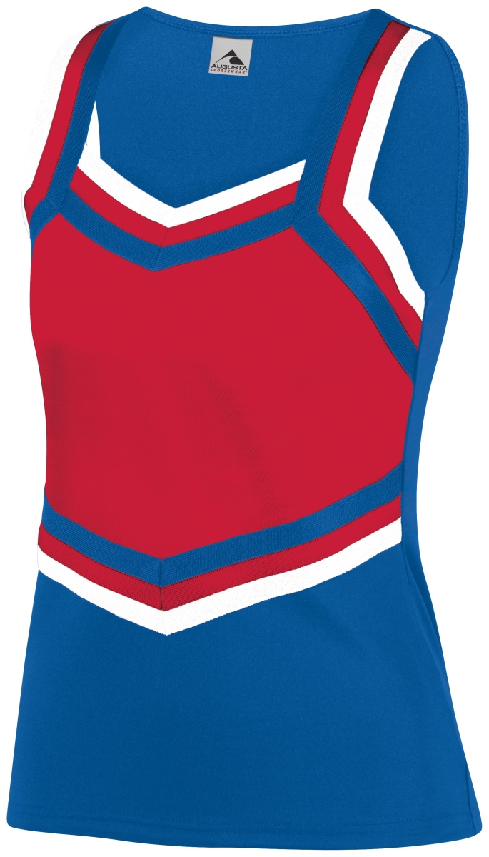 9140.115.S Ladies Pike Shell, Royal, Red & White - Small