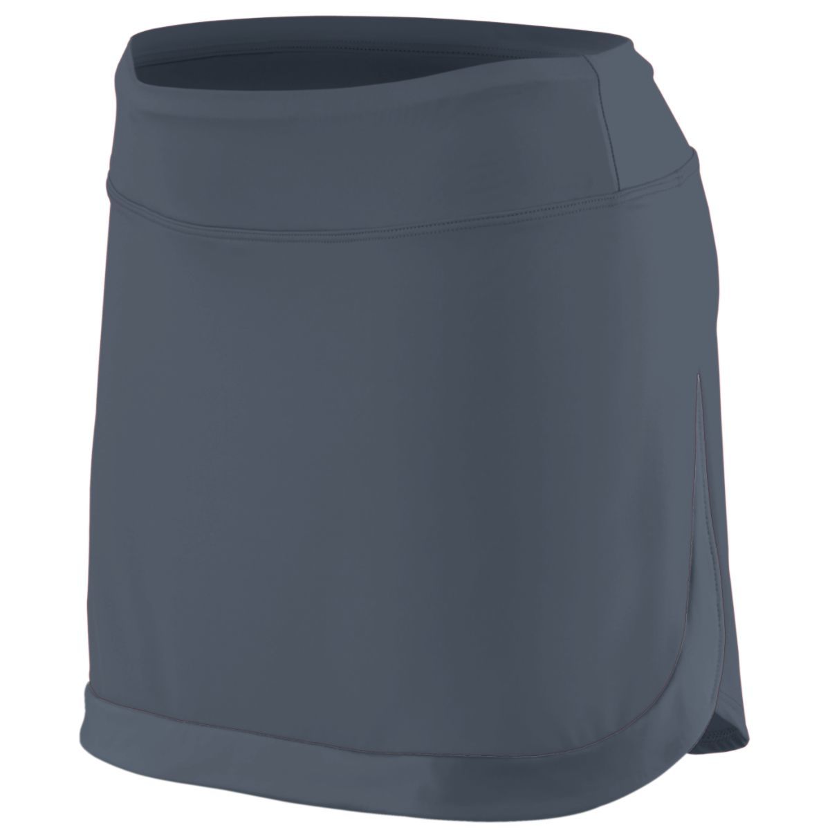 2410.59A.M Ladies Action Color Block Skort, Graphite - Medium