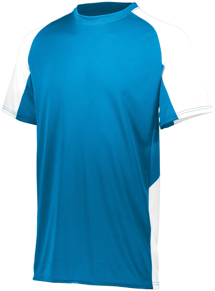 1517.834.3XL Cutter Jersey, Power Blue & White - 3XL