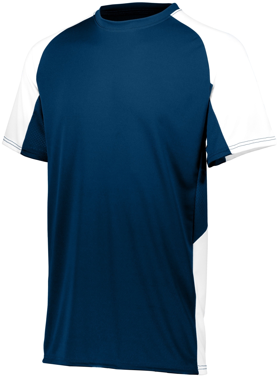 1518.301.XS Youth Cutter Jersey, Navy & White - Extra Small