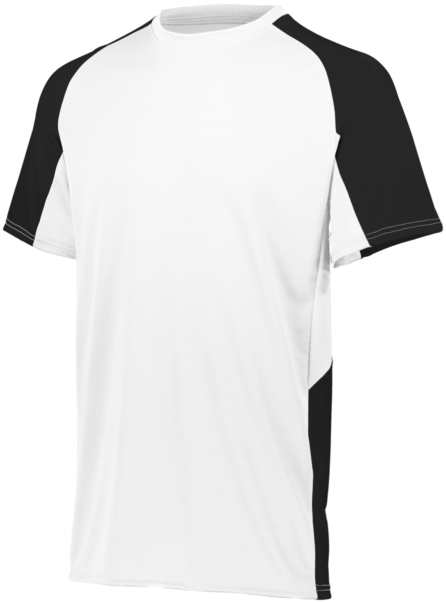 1517.226.M Cutter Jersey, White & Black - Medium