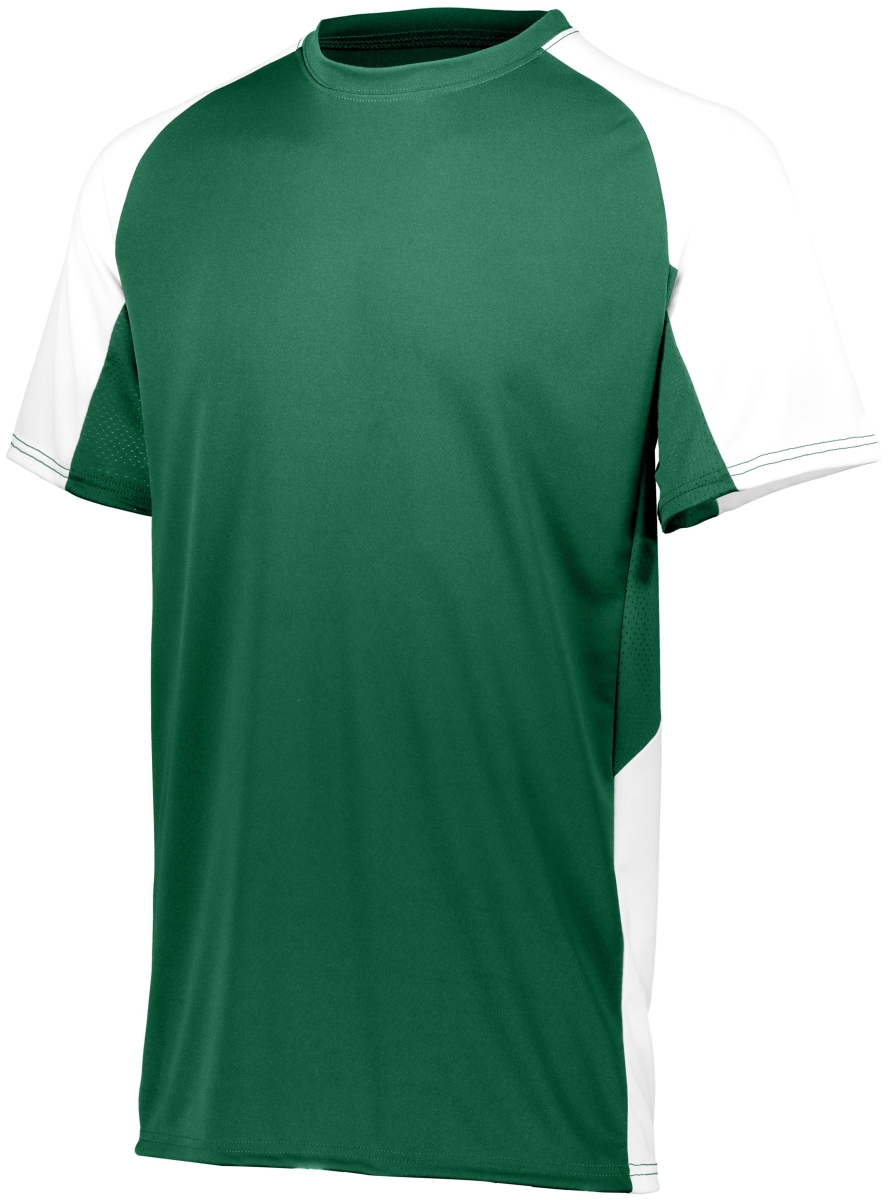 1518.438.S Youth Cutter Jersey, Dark Green & White - Small