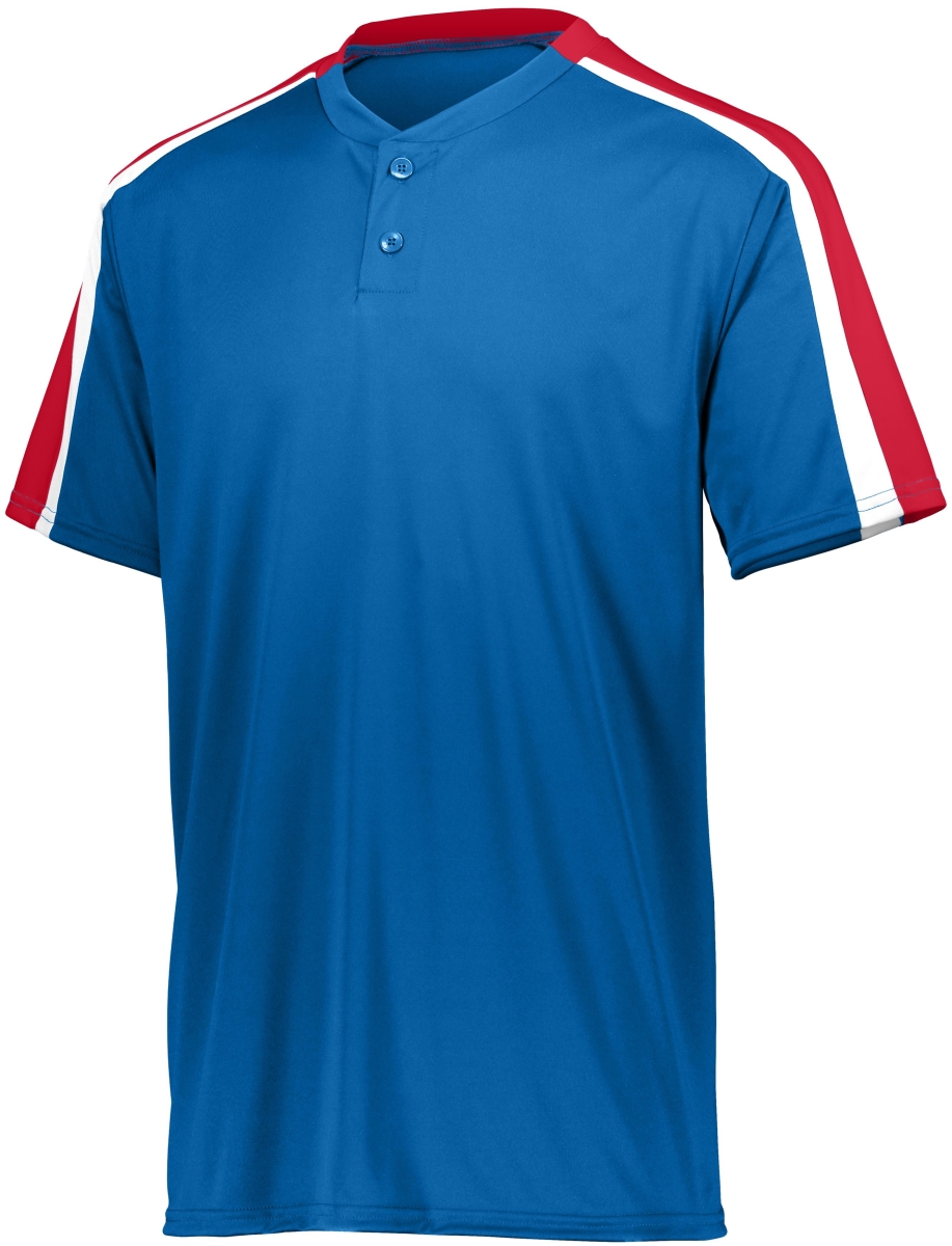 1557.115.XL Power Plus 2.0 Jersey, Royal, Red & White - Extra Large