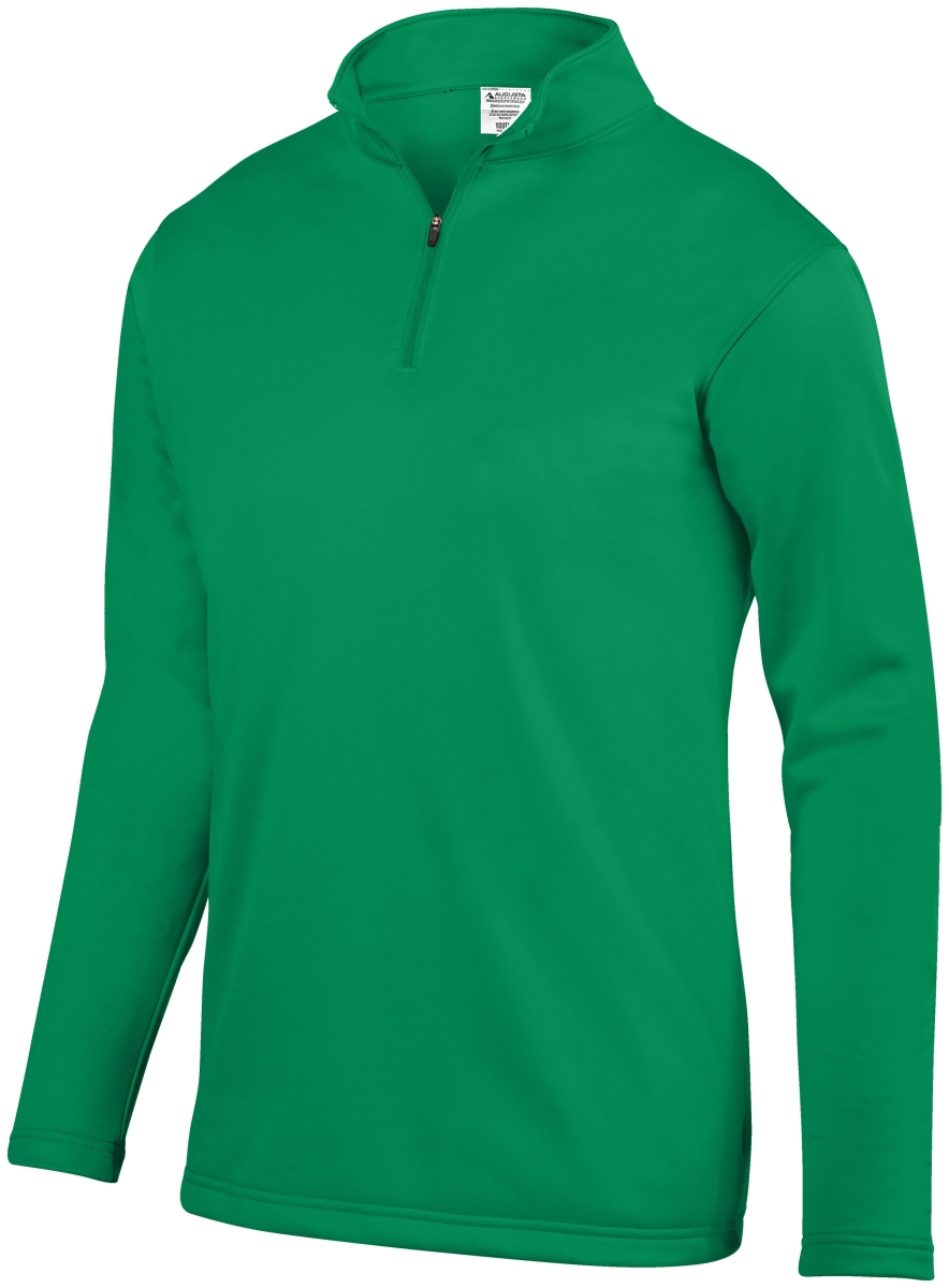 5507.030.L Wicking Fleece Pullover, Kelly - Large