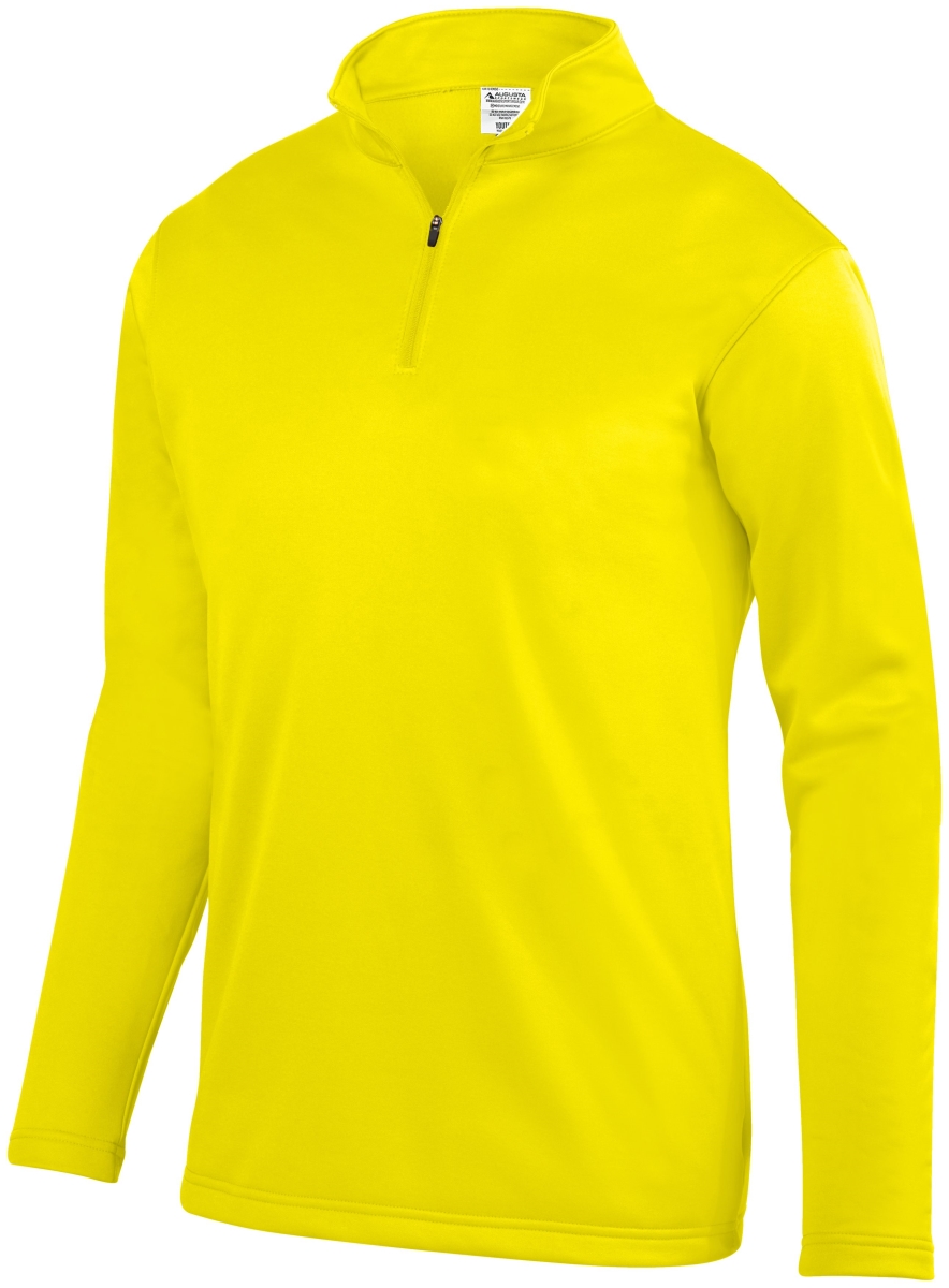 5507.810.L Wicking Fleece Pullover, Power Yellow - Large