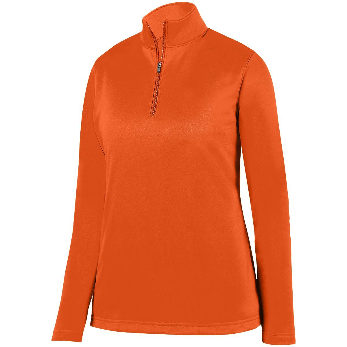 5509.029.M Ladies Wicking Fleece Pullover, Orange - Medium