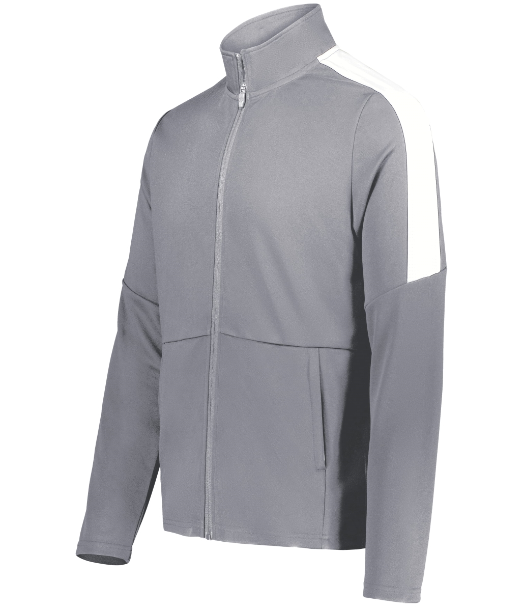 223530.R04.M Crosstown Jacket, Graphite & White - Medium