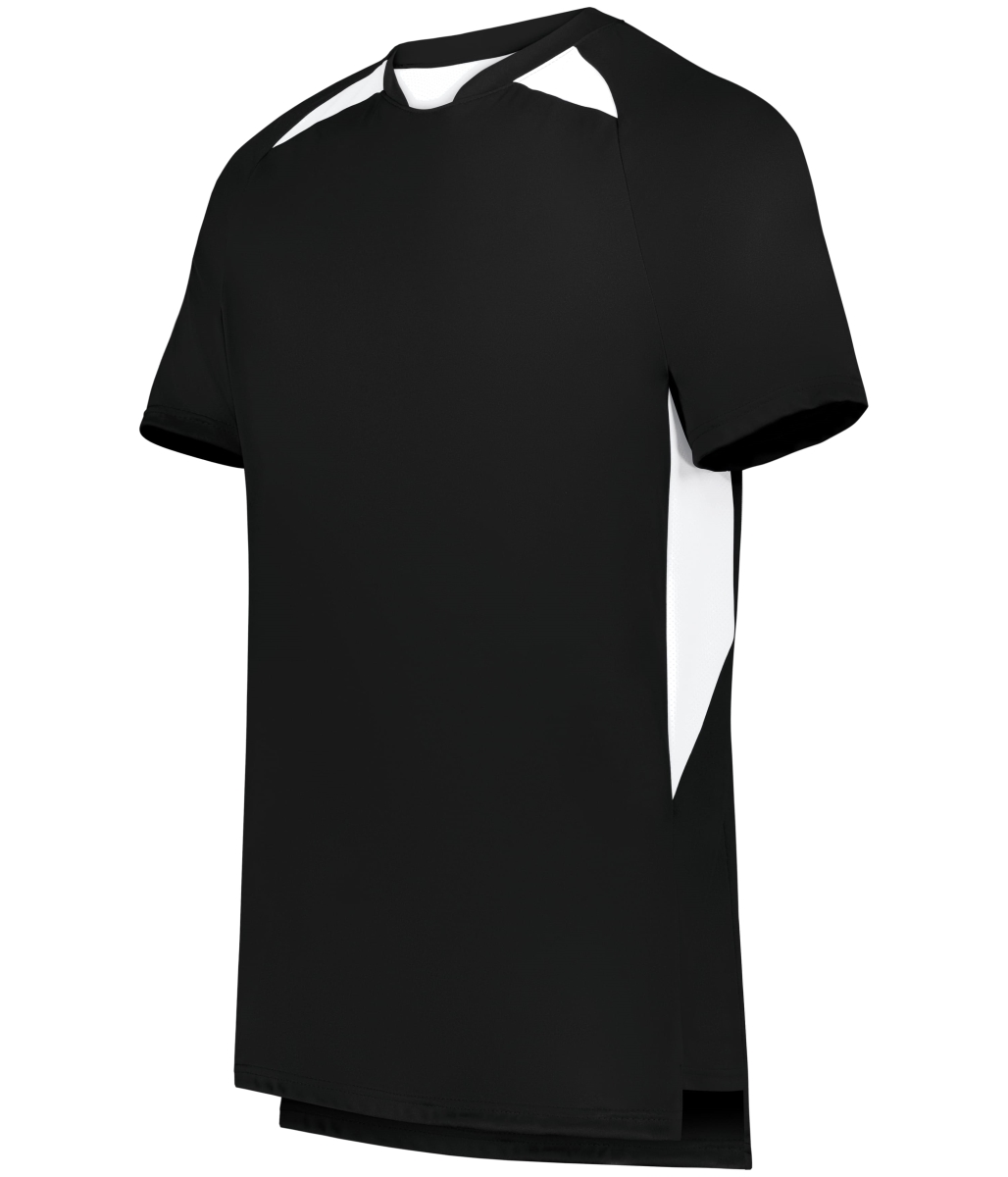 322990.420.L Hawk Evolution Soccer Jersey, Black & White - Large
