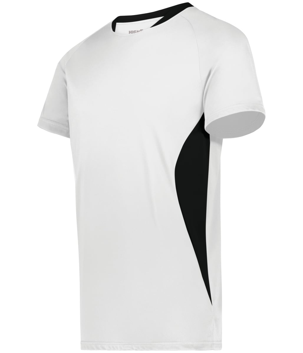 322241.226.M Youth Madrid Soccer Jersey, White & Black - Medium