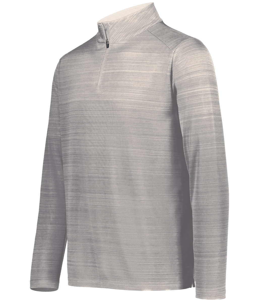 7011.009.S Pursuit 0.25 Zip Pullover, Athletic Grey - Small