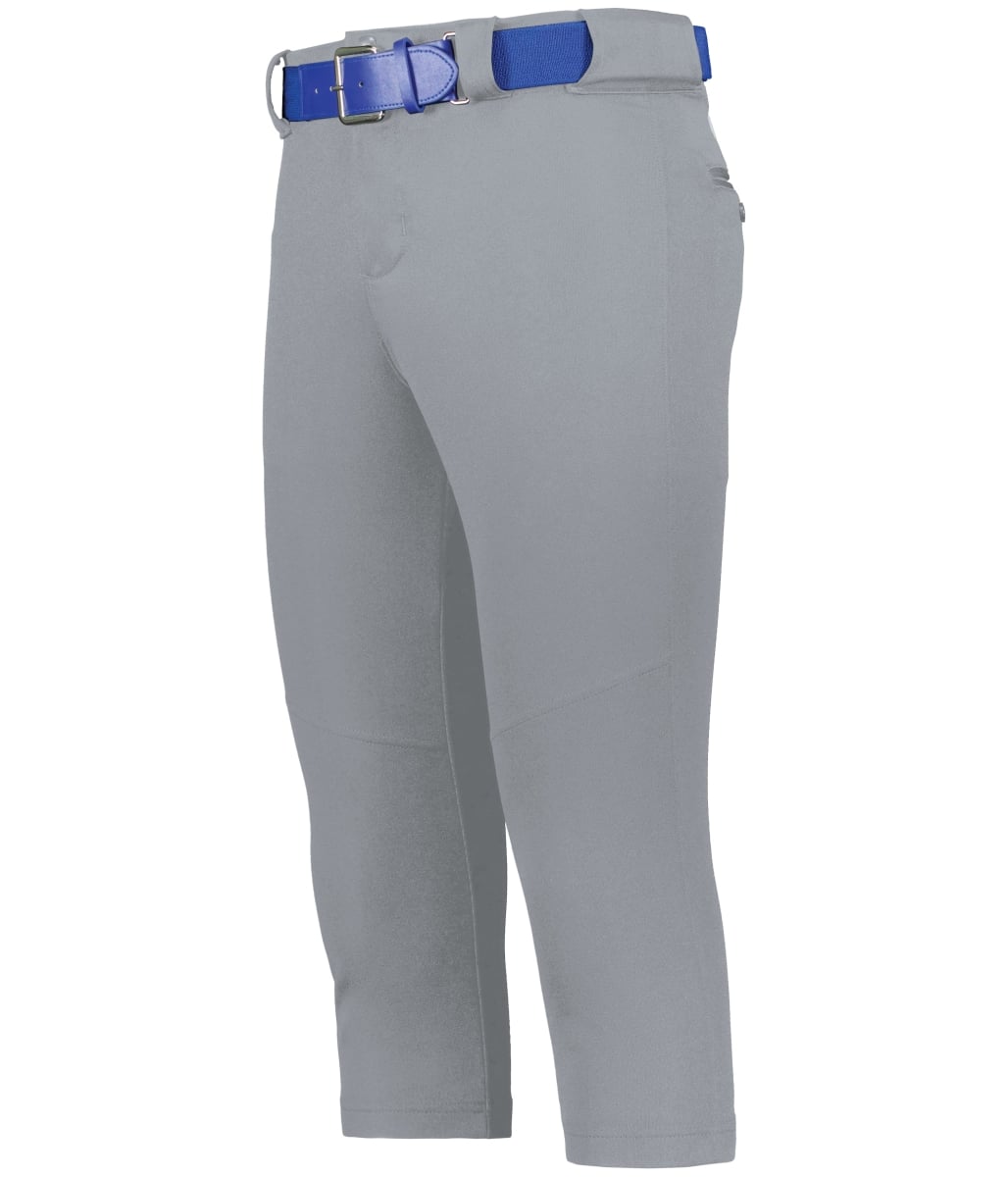 RS5DBX.BG7.2XL Ladies on Deck Softball Knicker, Baseball Grey - 2XL