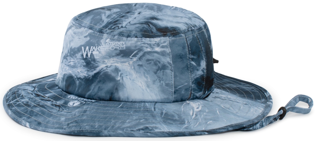 1948B.89T.OS Active Sport Mossy Oak Camo Boonie Cap, Wakeform High Seas - One Size