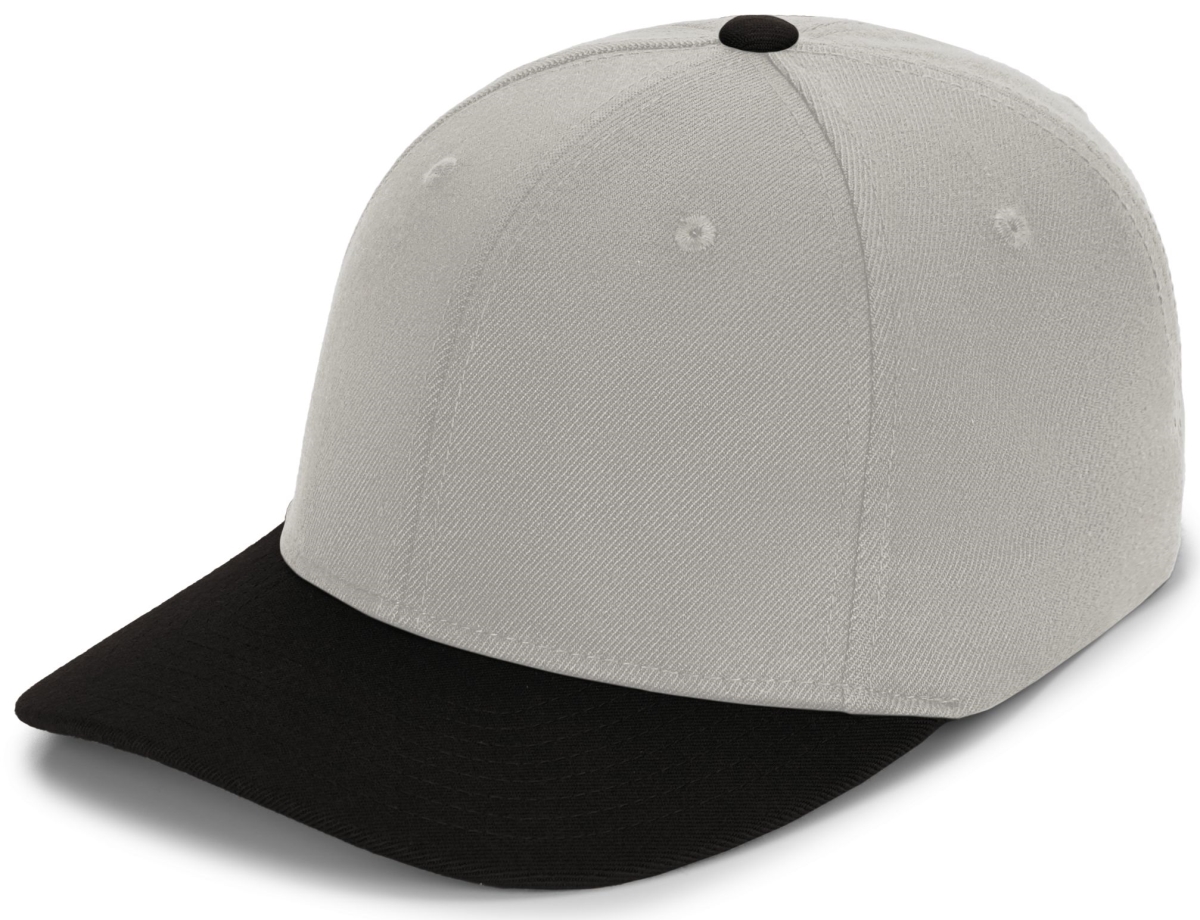 P821.098.L-XL Pro-Wool Pacflex Cap, Silver & Black - Large & Extra Large