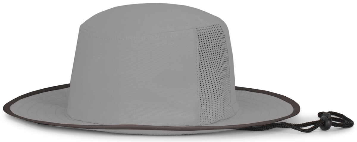 1964B.X79.OS Perforated Legend Boonie, Silver & Graphite - One Size