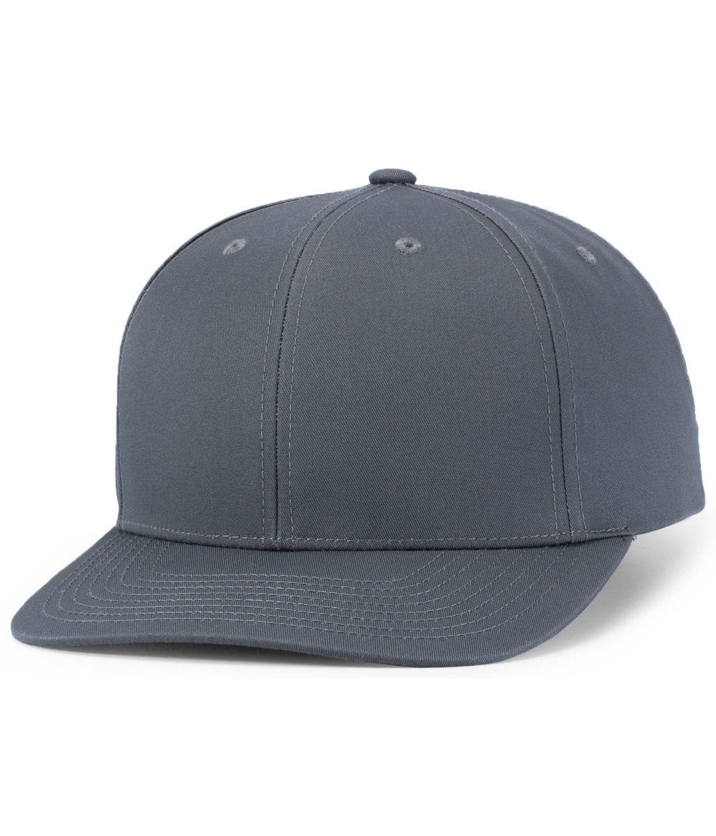 P322.059.YTH Poly & Cotton Snapback Cap, Graphite - Youth