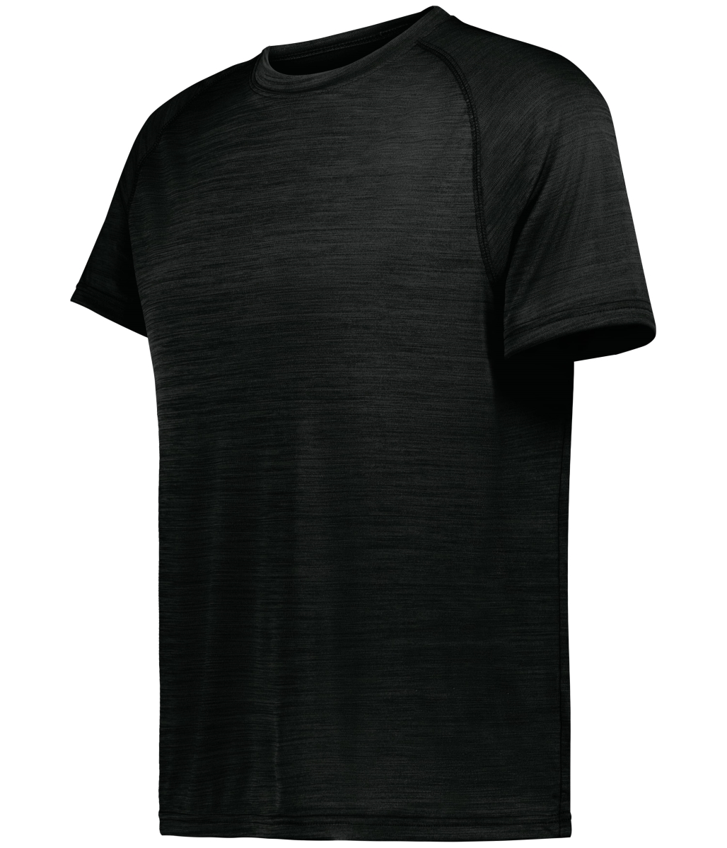 222654.K94.M Youth All-Pro T-Shirt, Black Heather - Medium