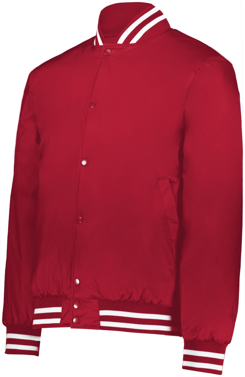 229140.408.XL Heritage Jacket, Scarlet & White - Extra Large