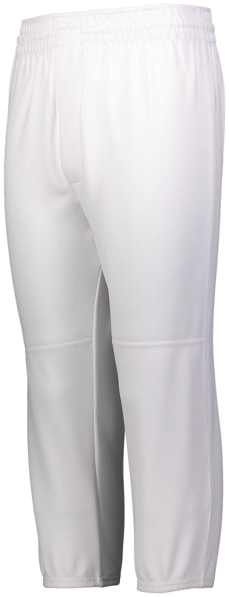 6848.005.L Gamer Pull-Up Baseball Pant, White - Large