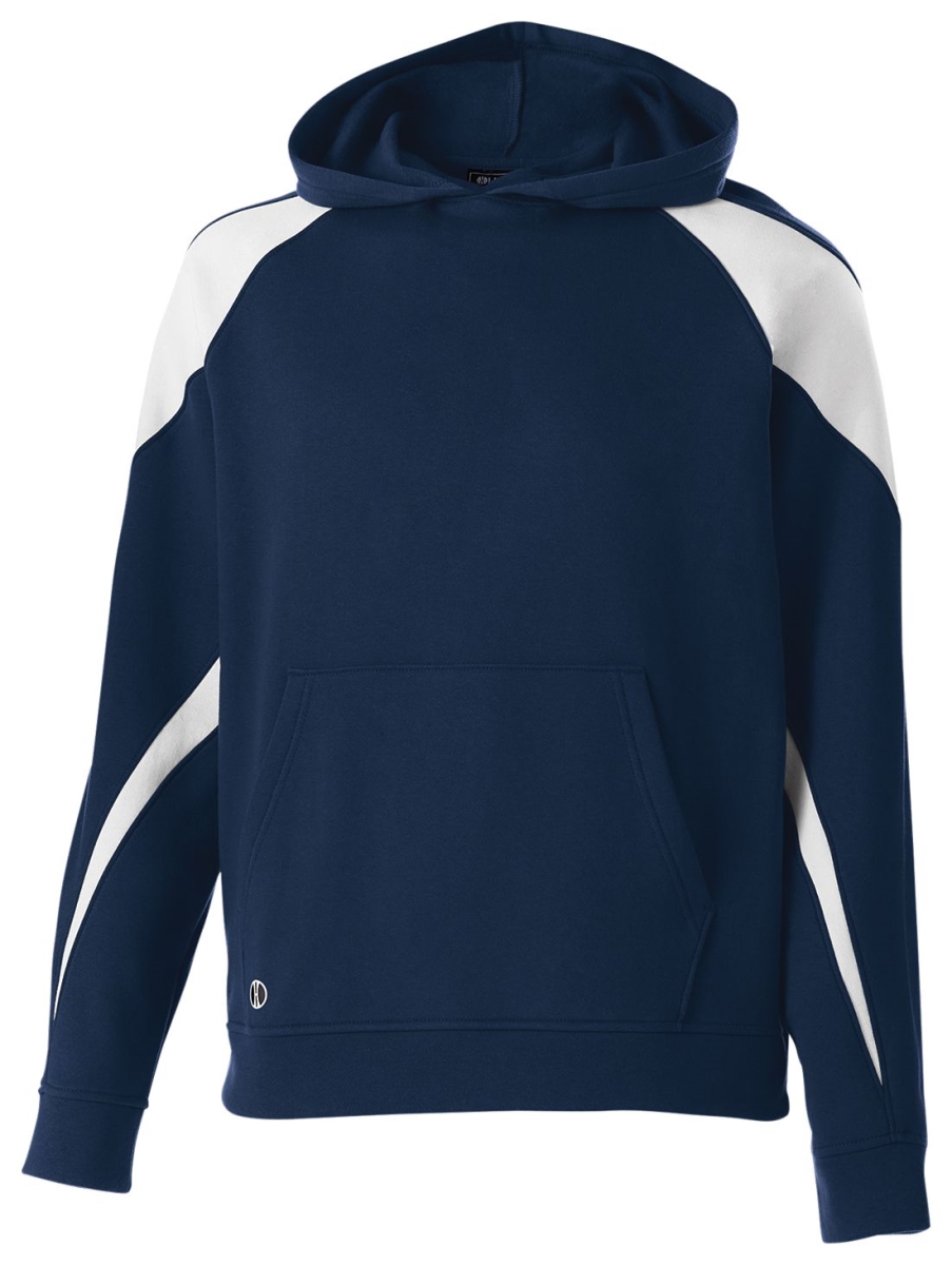 229646.301.M Youth Prospect Hoodie, Navy & White - Medium