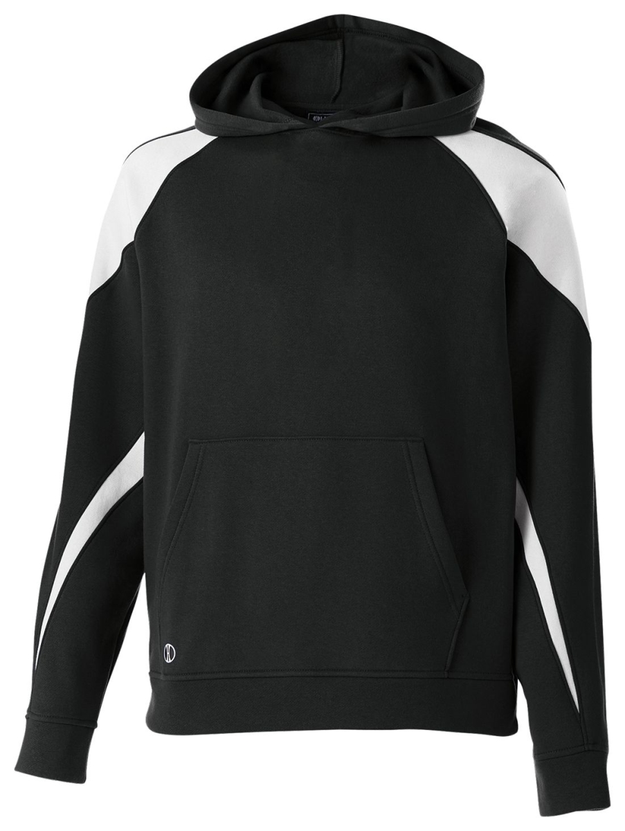229646.420.M Youth Prospect Hoodie, Black & White - Medium