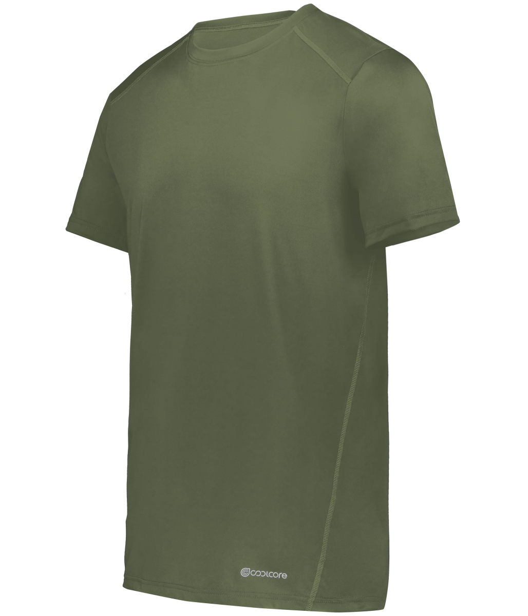 222136.039.M Essential T-Shirt, Olive - Medium