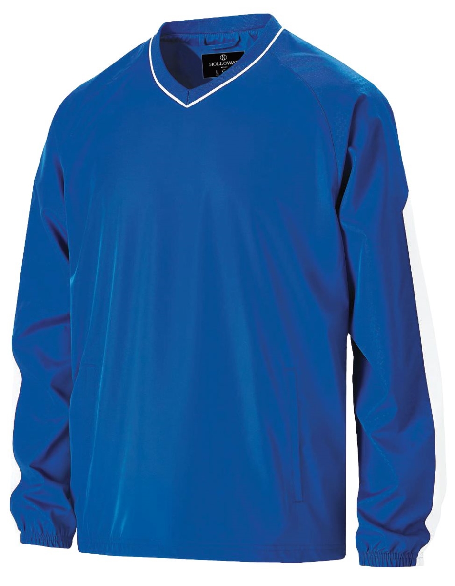 229019.280.L Bionic Windshirt, Royal & White - Large