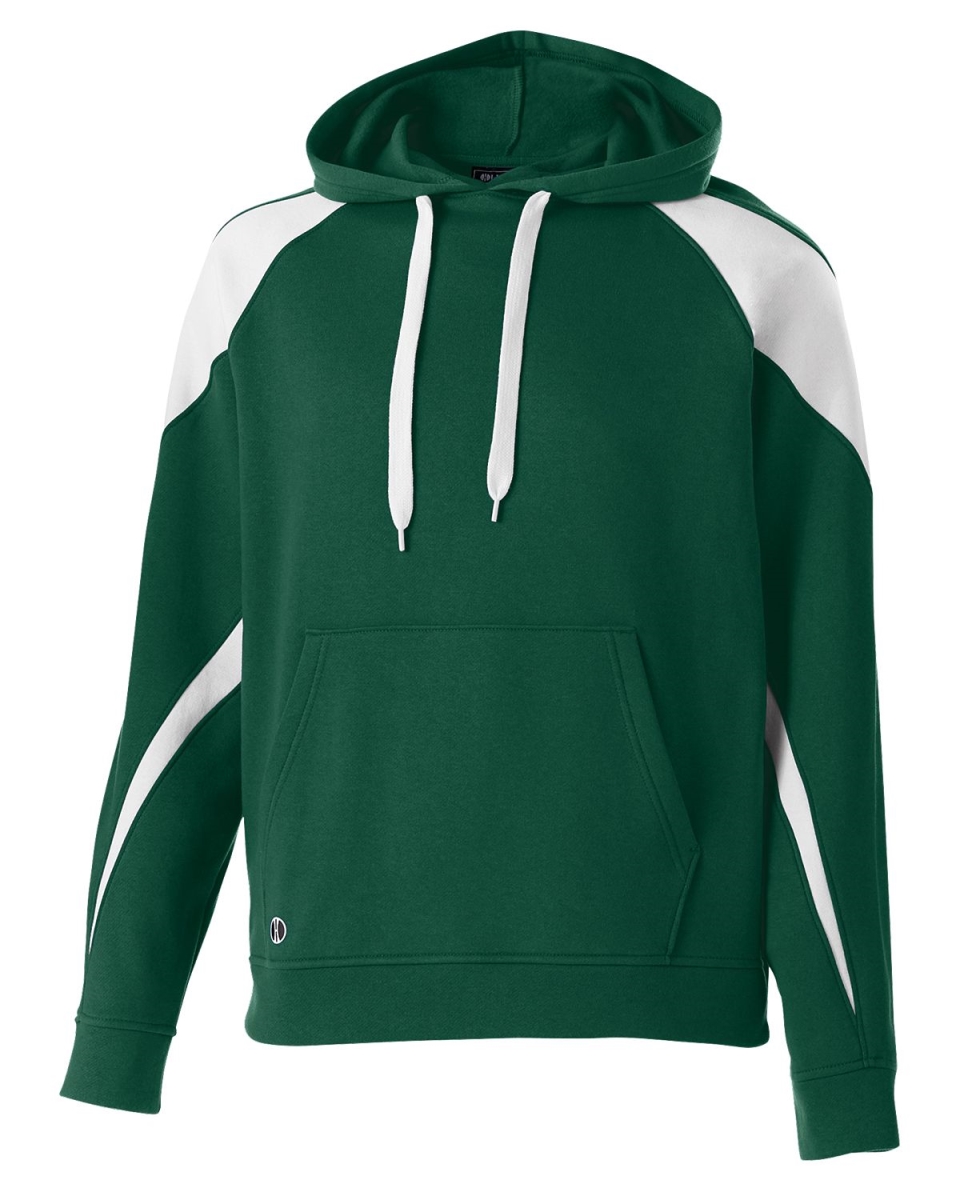 229546.436.M Prospect Hoodie, Forest & White - Medium