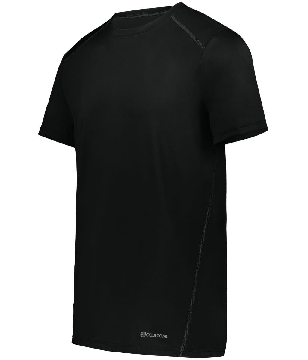 222136.080.S Essential T-Shirt, Black - Small