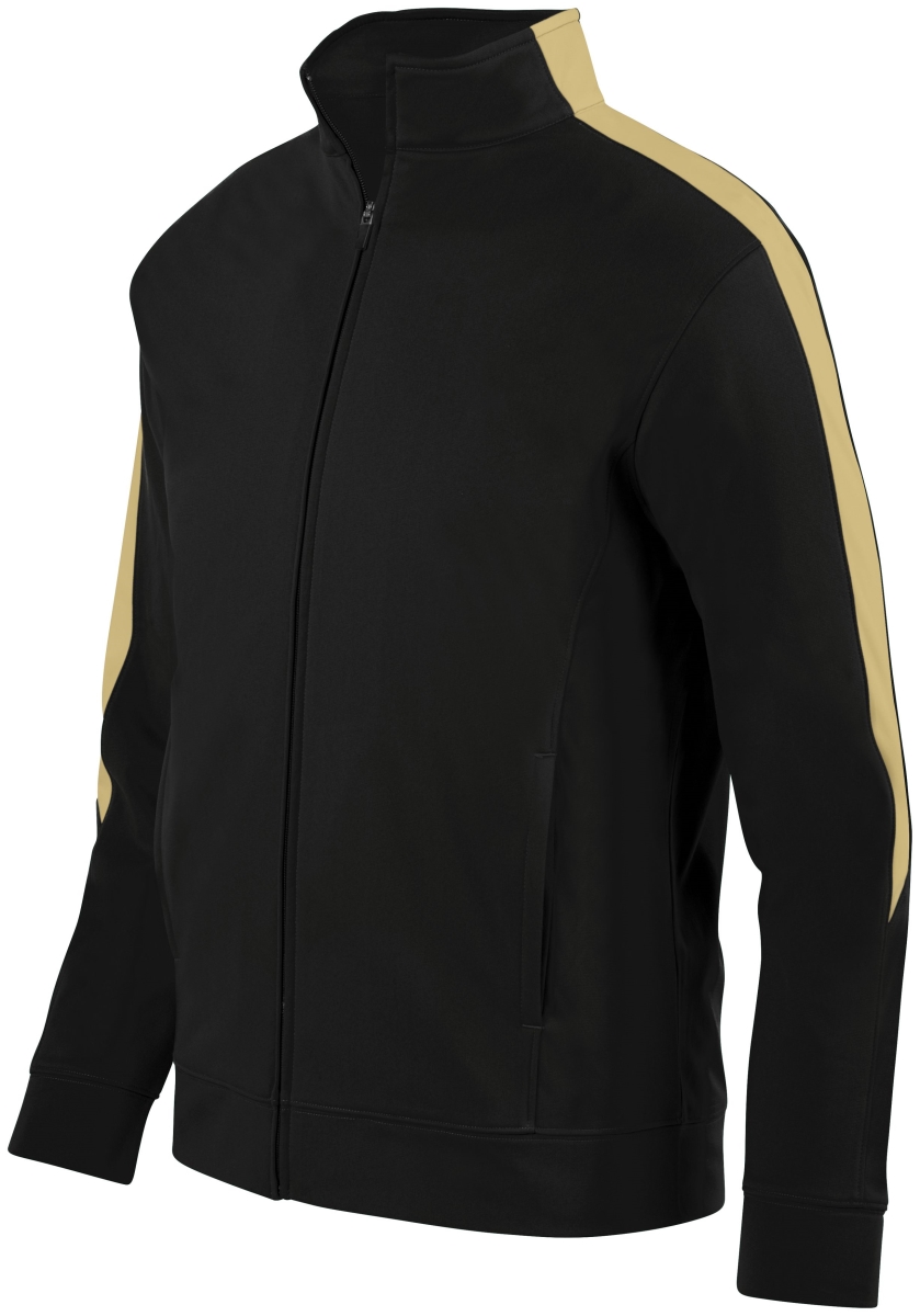 4395.255.2XL Medalist Jacket 2.0, Black & Vegas Gold - 2XL
