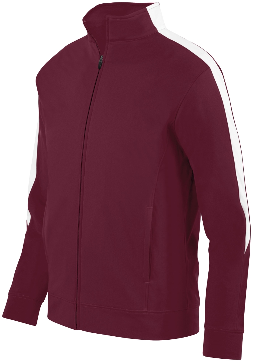 4395.380.XL Medalist Jacket 2.0, Maroon & White - Extra Large