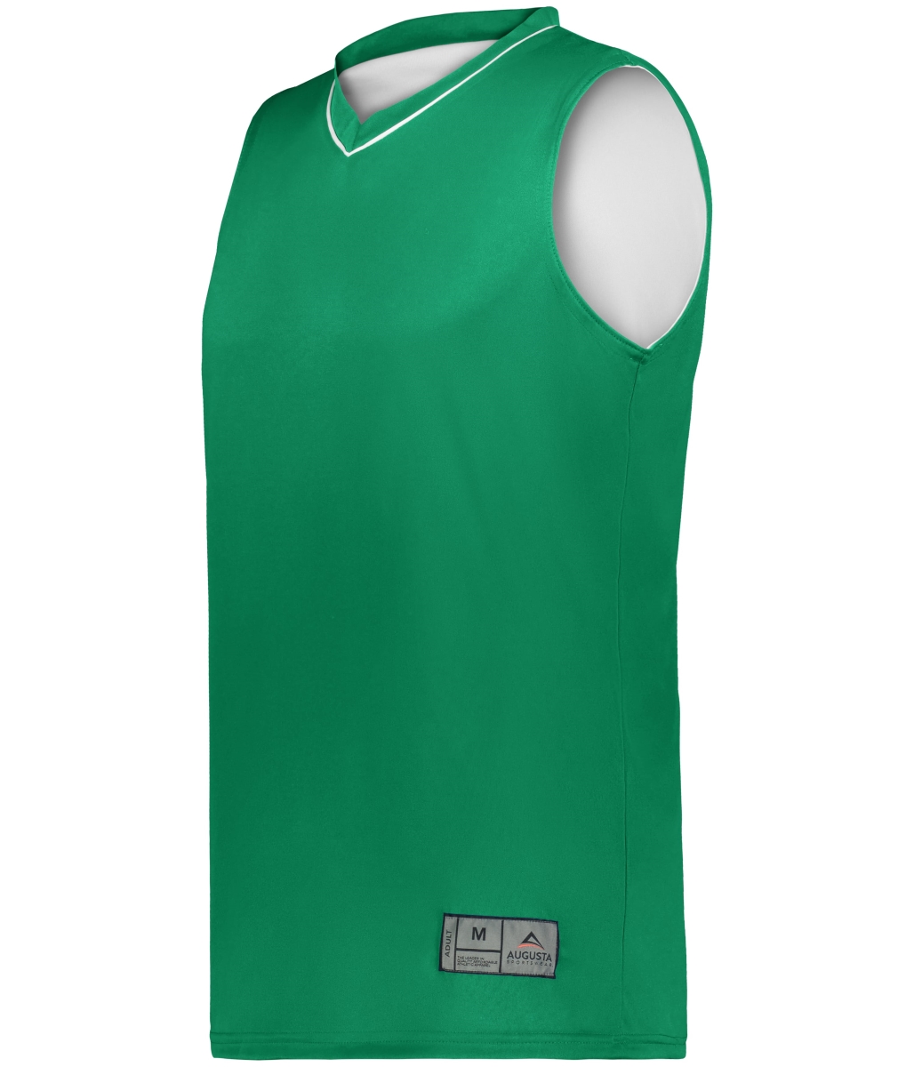 152.340.XL Reversible Two-Color Jersey, Kelly & White - Extra Large