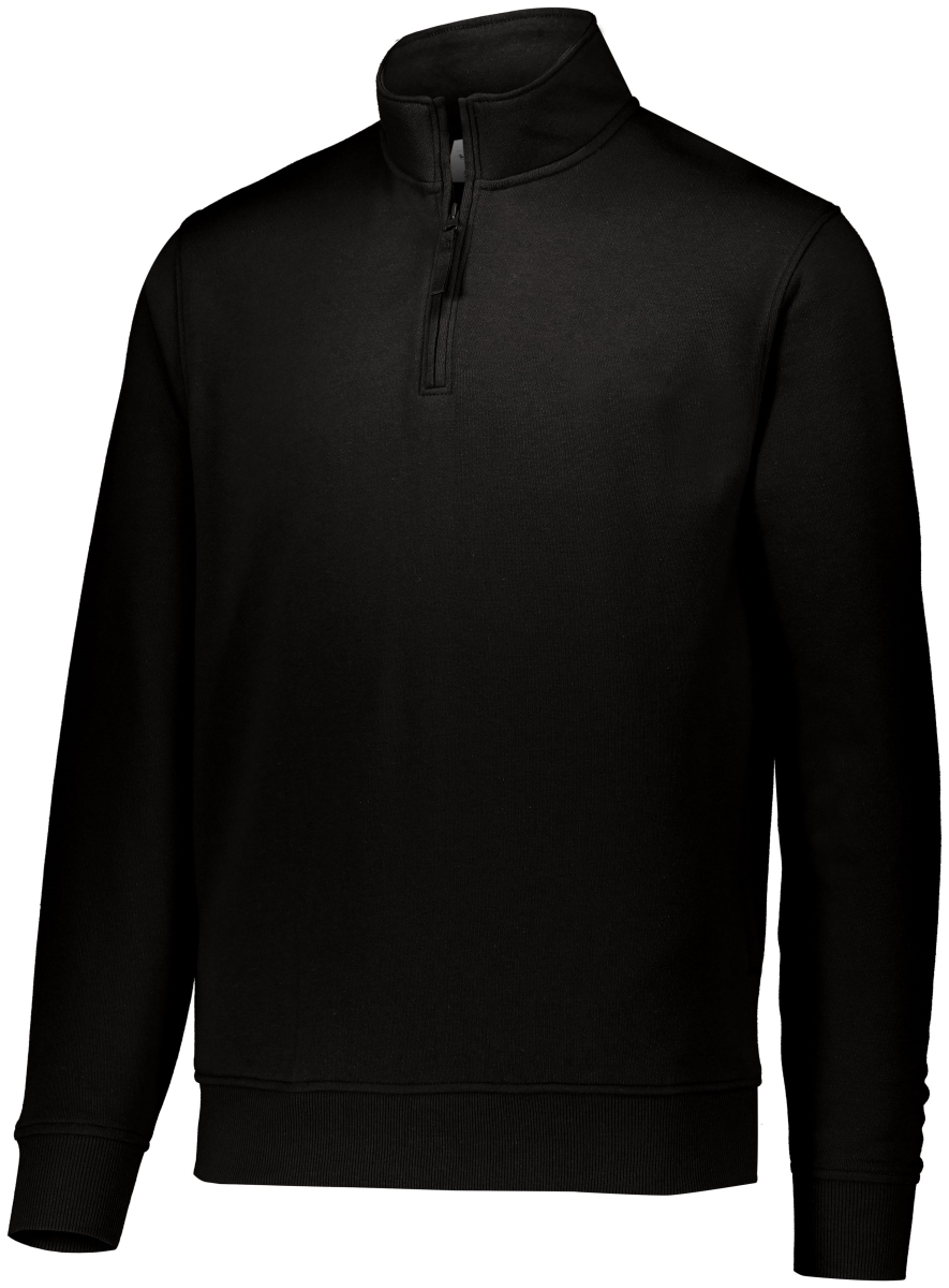 5422.080.L 60 Percent Cotton & 40 Polyester Fleece Pullover, Black - Large