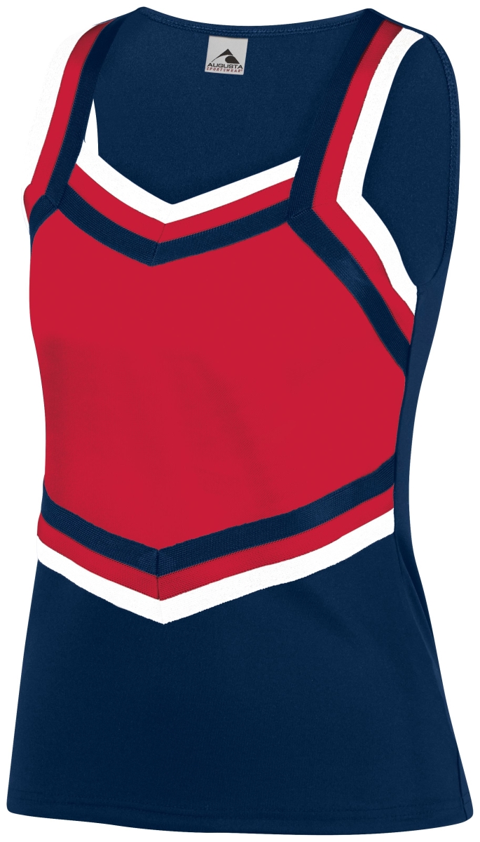 9141.518.M Girls Pike Shell, Navy, Red & White - Medium
