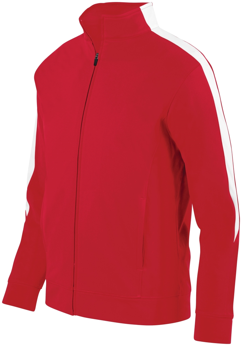 4396.400.L Youth Medalist Jacket 2.0, Red & White - Large