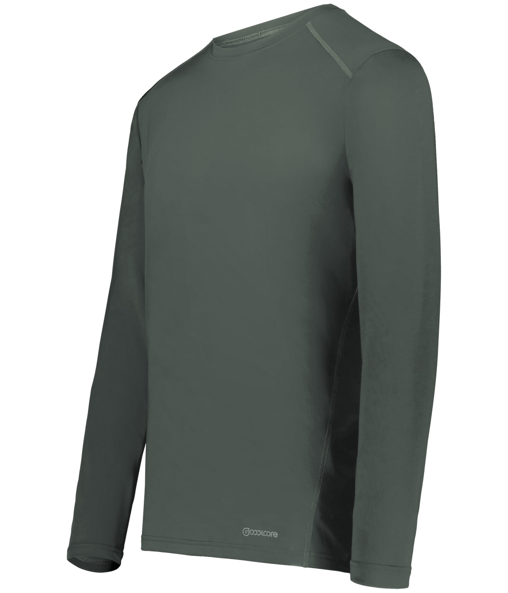 222138.98D.S Essential Long Sleeve T-Shirt, Iron - Small