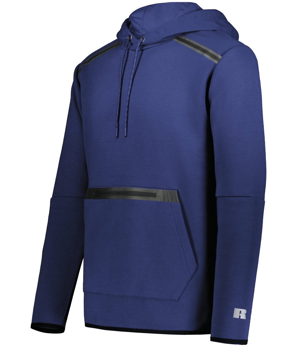 R23TFM.NAV.XL Legend Tech Fleece Hoodie, Navy - Extra Large